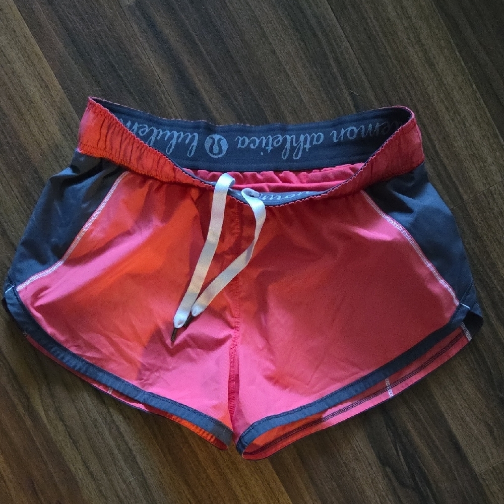 💥Buy2Get1Free💥Lululemon Pink and Gray Shorts
